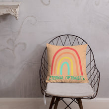 Load image into Gallery viewer, ETERNAL OPTIMIST Premium Pillow