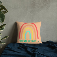 Load image into Gallery viewer, ETERNAL OPTIMIST Premium Pillow