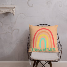 Load image into Gallery viewer, ETERNAL OPTIMIST Premium Pillow