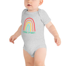 Load image into Gallery viewer, ETERNAL OPTIMIST Baby short sleeve one piece