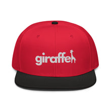 Load image into Gallery viewer, Giraffe Snapback Hat