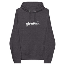 Load image into Gallery viewer, Giraffe Unisex Eco Raglan Hoodie