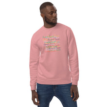 Load image into Gallery viewer, Choose Love Unisex Eco Sweatshirt