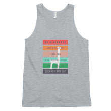 Load image into Gallery viewer, BE A GIRAFFE Classic tank top (unisex)