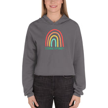 Load image into Gallery viewer, ETERNAL OPTIMIST Crop Hoodie