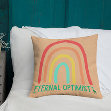 Load image into Gallery viewer, ETERNAL OPTIMIST Premium Pillow
