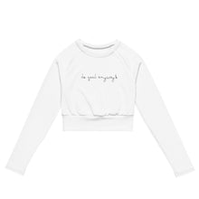 Load image into Gallery viewer, Do Good Anyway Recycled Long-sleeve Crop
