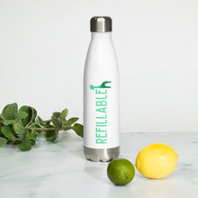Load image into Gallery viewer, REFILLABLE Stainless Steel Water Bottle
