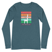 Load image into Gallery viewer, Be a Giraffe Unisex Long Sleeve Tee

