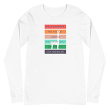 Load image into Gallery viewer, Be a Giraffe Unisex Long Sleeve Tee
