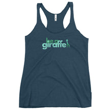Load image into Gallery viewer, BE A GIRAFFE Women&#39;s Racerback Tank
